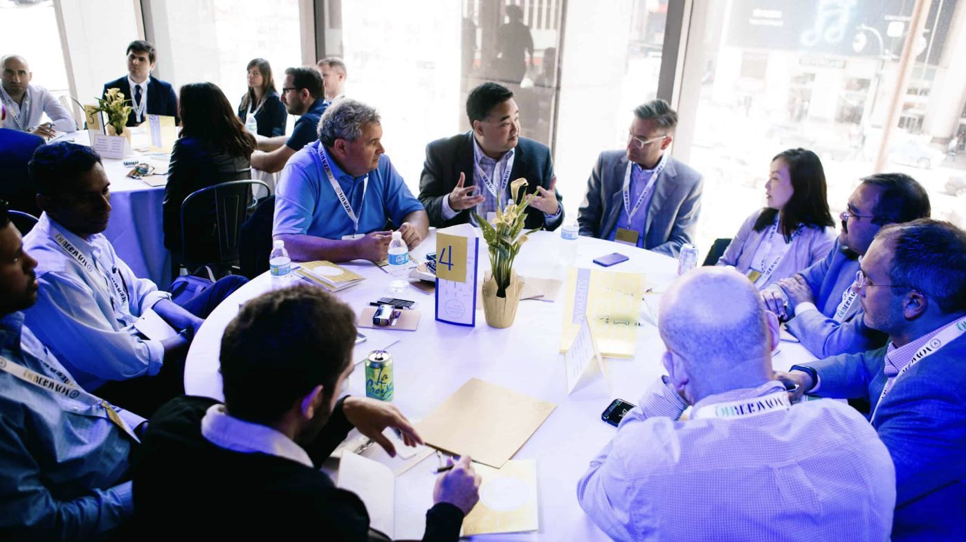 Roundtable discussion at the summit
